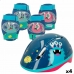 Set van Helm en Kniebeschermers Colorbaby Monster (4 Stuks)