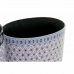 Conjunto de cubos DKD Home Decor Azul Madeira (31,5 x 23 x 35,3 cm)