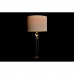 Galda lampa DKD Home Decor Bēšs Caurspīdīgs Bronza Metāls Stikls 50 W 220 V 41 x 41 x 80 cm