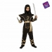 Kostume til børn My Other Me Ninja 7-9 år Sort (4 Dele)