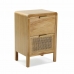 Kommode Versa Holz Rattan Paulonia-Holz Holz MDF 30 x 60 x 40 cm