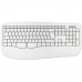 Tastiera Wireless Phoenix K201 Bianco Qwerty in Spagnolo