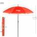 Umbrelă de soare Aktive UV50 Ø 180 cm Korale Poliester Aluminij 180 x 187 x 180 cm (12 kosov)