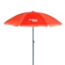 Parasol Aktive UV50 Ø 180 cm Corail Polyester Aluminium 180 x 187 x 180 cm (12 Unités)