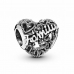 Perle de verre Femme Pandora FAMILY HEART