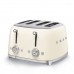 Toaster Smeg TSF03CREU Creme 2000 W 50er Jahre