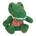 Peluche para cães Gloria Buky Crocodilo 24 x 20 cm Verde