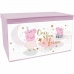 Koffer Fun House Peppa Pig Rood Polypropyleen 55,5 x 34,5 x 34 cm