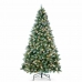 Árbol de Navidad DKD Home Decor Verde Metal Polietileno 90 x 90 x 180 cm 180 cm