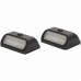 Luz de Parede Smart Garden Sentinel Luz solar Preto 50 lm (2 Unidades)