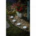 Solar-powered spotlight Smart Garden Floor Black Aluminium (4 Units)