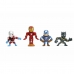 Sats med figurer The Avengers 7 cm 4 Delar