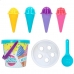 Set de jouets de plage Colorbaby Ø 18 cm 11 Pièces Glace polypropylène (15 Unités)