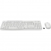 Teclado e Rato sem Fios Logitech 920-009819 Qwertz Alemão Branco Alemão QWERTZ