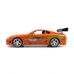 Playset Fast & Furious Brian & Toyota Supra 2 Daudzums