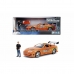 Playset Fast & Furious Brian & Toyota Supra 2 Daudzums