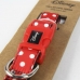 Collar para Perro Minnie Mouse XXS/XS Rojo