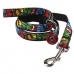 Dog Lead Marvel Black S