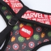 Dog Harness Marvel Reversible Red XS