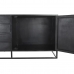 Tálalószekrény DKD Home Decor 210 x 45 x 75 cm Fekete Fém Mangófa