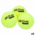 Tennisballer Aktive Pro 3 Deler Gul 6 enheter