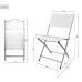 Folding Chair Aktive Valkoinen 46 x 81 x 55 cm (4 osaa)