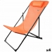 Tumbona reclinable Aktive Naranja 53 x 87 x 78 cm (4 Unidades)