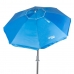 Parasol Aktive Bleu Polyester Aluminium 200 x 205 x 200 cm (6 Unités)