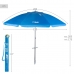 Parasol przeciwsłoneczny Aktive Sinine Polüester Alumiinium 200 x 205 x 200 cm (6 Ühikut)