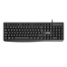 Tastatur Nilox NXKBE000013 Svart Spansk Qwerty