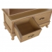 Gangbord med 2 Skuffer DKD Home Decor Naturell Gran Tre MDF 81,5 x 36,5 x 201 cm