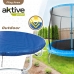 Schutzplane Aktive Trampolin Blau Ø 244 cm (6 Stück)