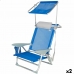 Sedia da Spiaggia Aktive Azzurro 47 x 67 x 43 cm (2 Unità)