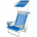 Cadeira de Praia Aktive Azul 47 x 67 x 43 cm (2 Unidades)