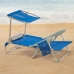 Strandstoel Aktive Blauw 47 x 67 x 43 cm (2 Stuks)