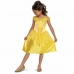 Kostým pre deti Disney Princess Bella Basic Plus Žltá