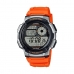 Herrklocka Casio WORLD TIME ILLUMINATOR Orange (Ø 43 mm)