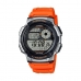 Horloge Heren Casio WORLD TIME ILLUMINATOR Oranje (Ø 43 mm)
