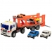 Autotransporterlastbil og Svinghjulsbil Speed & Go 37,5 x 12,5 x 10 cm (2 enheter)