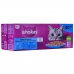 Lanche para Gato Whiskas 40 x 85 g Salmão Atum Peixe Bacalhau