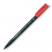 Постоянный маркер Staedtler Lumocolor 317-2 M Красный (10 штук)