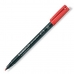 Rotulador permanente Staedtler Lumocolor 317-2 M Vermelho (10 Unidades)