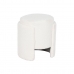 Repousa pés Home ESPRIT Branco Poliéster Madeira MDF Scandi 40 x 40 x 43 cm