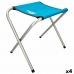 Opvouwbare stoel Aktive Blauw Camping 30 x 37 x 40 cm (4 Stuks)