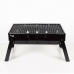 Barbecue Portatile Aktive Rettangolare Nero 50 x 23 x 30 cm (2 Unità)