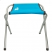 Tabouret Pliant Aktive Bleu Camping 30 x 37 x 40 cm (4 Unités)