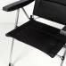 Cadeira de Praia Aktive Deluxe Dobrável Preto 49 x 123 x 67 cm (2 Unidades)