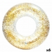 Flotador Hinchable Donut Intex Transparente Purpurina Ø 119 cm (6 Unidades)