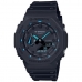 Мужские часы Casio G-Shock OAK - NEON BLUE INDEX Чёрный (Ø 45 mm)