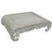 Mesa de apoio DKD Home Decor Branco Madeira Madeira de mangueira 121 x 83,80 x 35,50 cm 121 x 83,8 x 35,5 cm